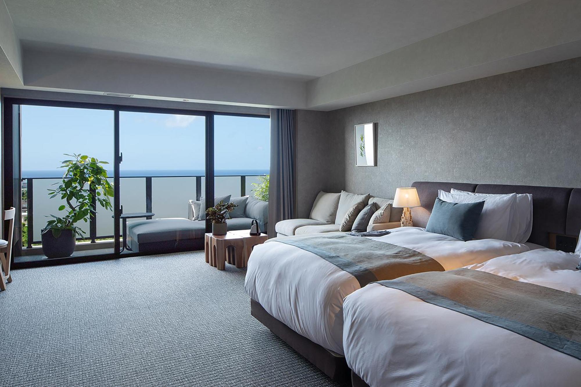 Glamday Style Okinawa Yomitan Hotel & Resort Exteriör bild